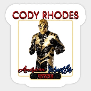 Cody Rhodes Design on life Sticker